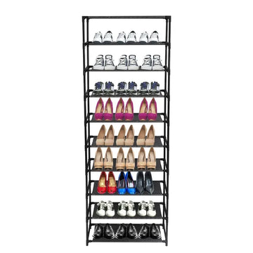 10 Tier Tall Shoe Rack