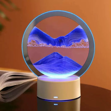 1Pack Dimmable 3D Dynamic Quicksand Lamp