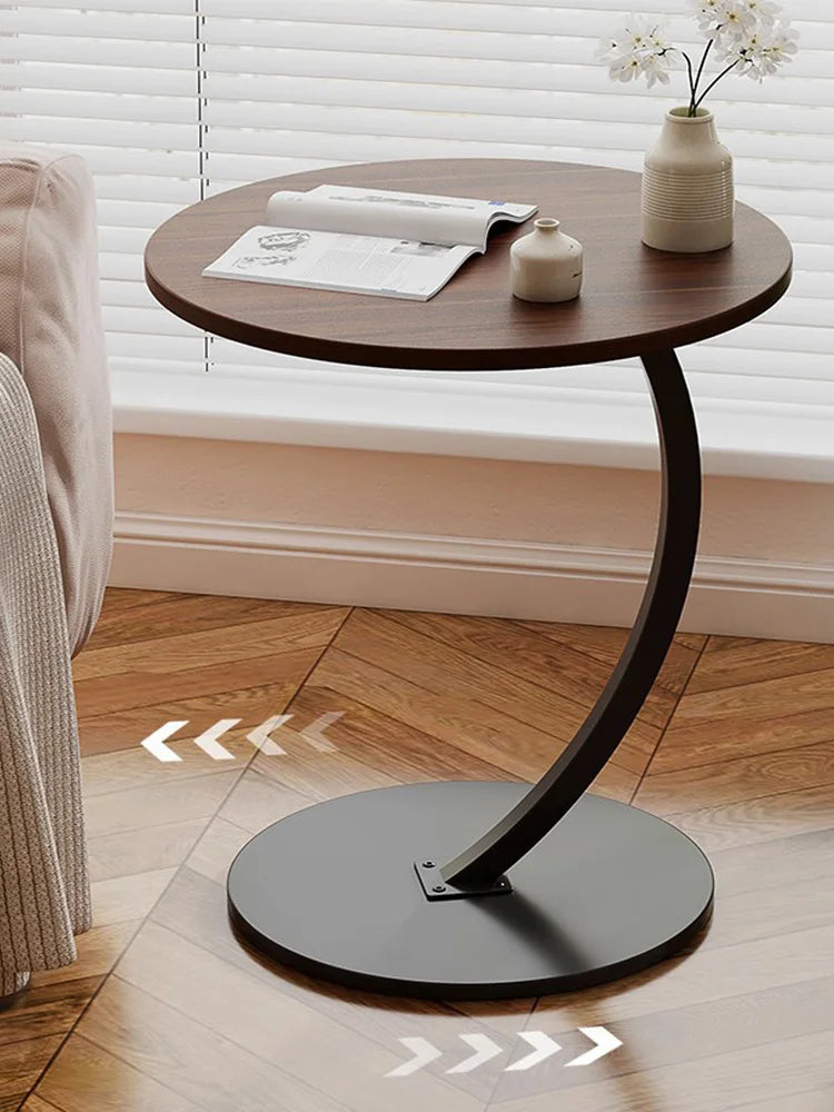 Minimalist Style Coffee Table with Storage Shelf,