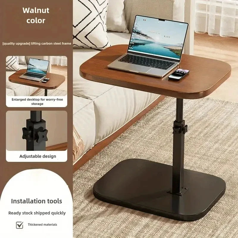 Portable C-Shape Coffee Table