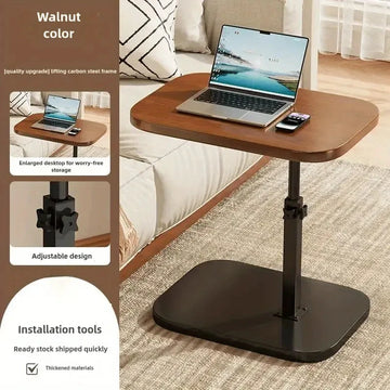 Portable C-Shape Coffee Table
