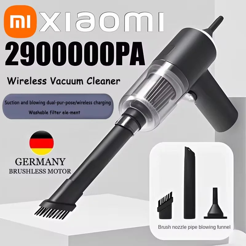 2 in 1 Portable Large Suction Vacuum Cleaner