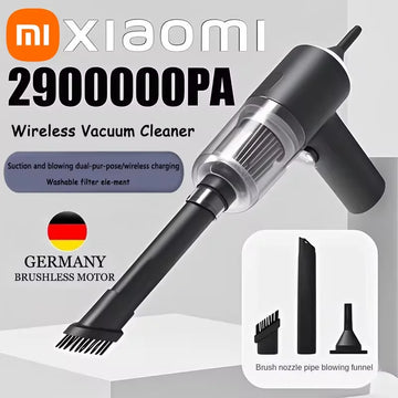 2 in 1 Portable Large Suction Vacuum Cleaner